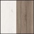 Pin Andersen Alb / Stejar Sonoma Inchis (5)