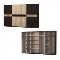 DULAP MODEL 12 EKTRA GENAROM WE FRONT WE+DS CU INSERTIE CANELATA DS+WE
