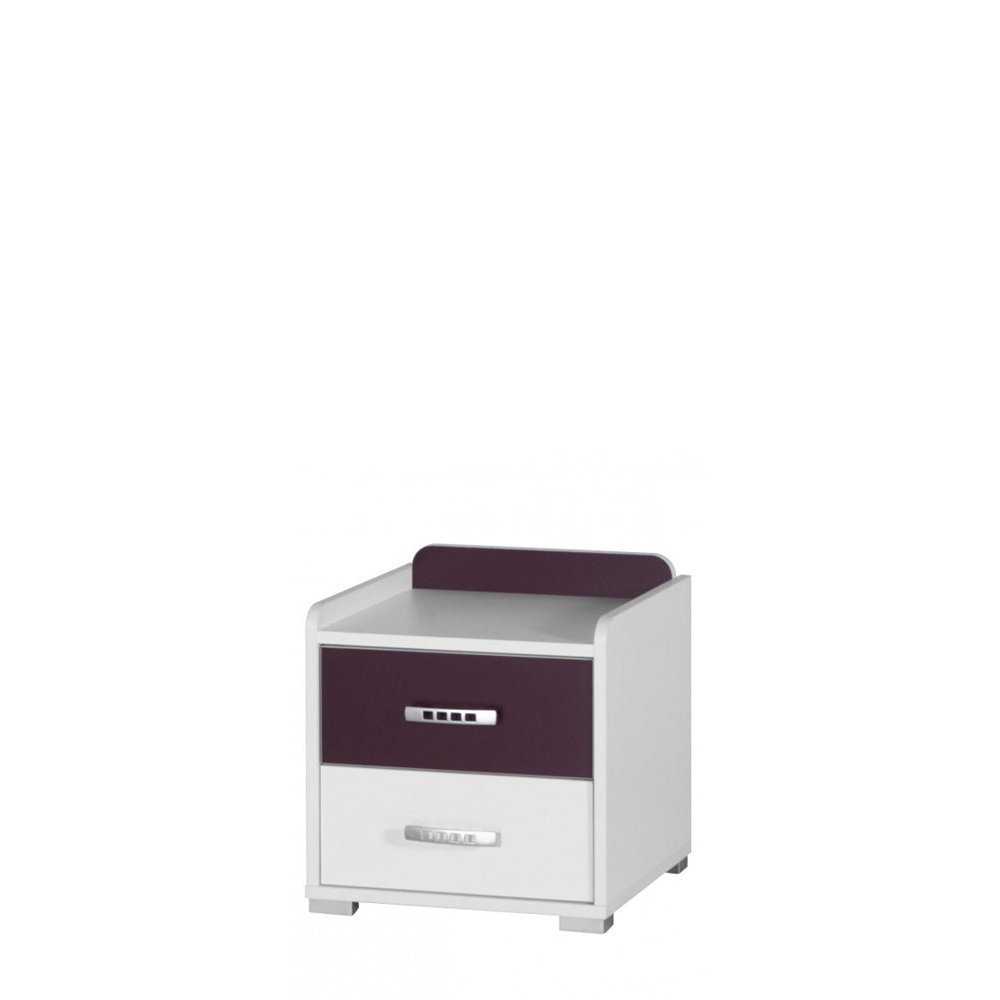 Noptiera NEMO Reg 8 Alb / Mov