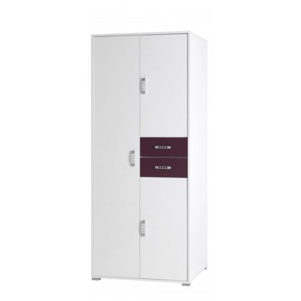 Dulap NEMO Reg 2 Alb / Mov