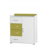 Comoda NEMO Reg 6 Alb / Verde