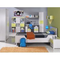 Dulap NEMO Reg 2 Alb / Verde