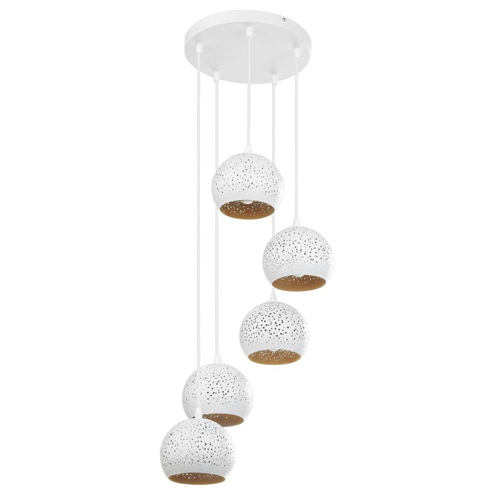 Lustra BRILLO White/Gold 2311