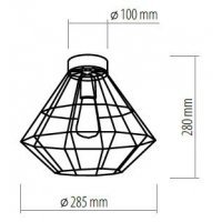 Plafoniera DIAMOND Gri 2296