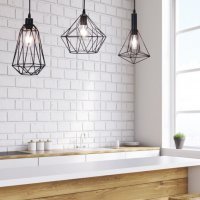 Lampa de tavan ATOM HP1799-30-BL Negru