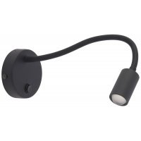 Aplica de perete LAGOS Negru 2450