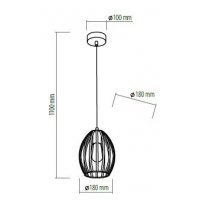 Lampa de tavan LIZA 2677
