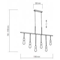 Lampa de tavan MANUFACTURE 2516