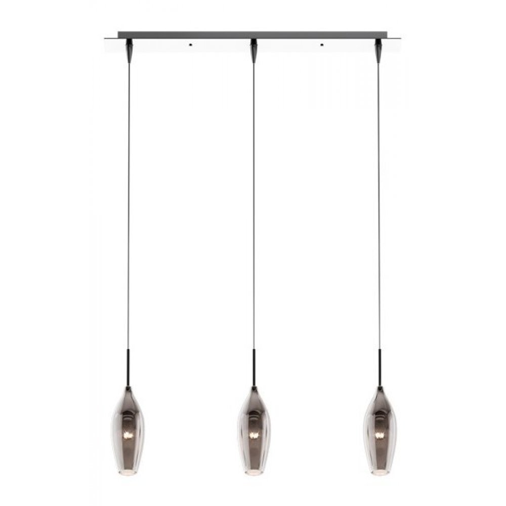 Lampa de tavan CHAMPAGNE GENAROM ZL MD2101B-3S Argintiu