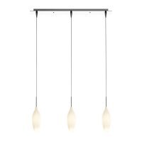 Lampa de tavan CHAMPAGNE GENAROM ZL MD2101B-3W Alb