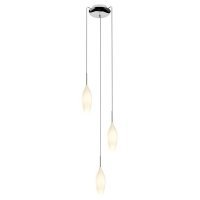 Lampa de tavan CHAMPAGNE GENAROM ZL MD2101A-3W Alb