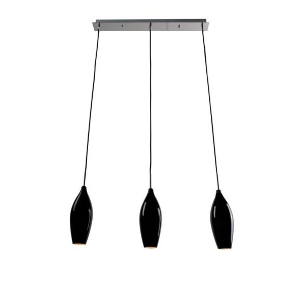 Lampa de tavan CHMPAGNE MD2101B-3BL Negru