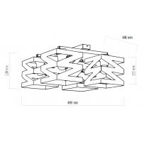 Lampa de tavan SPLIT 2337