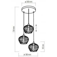 Lampa de tavan TINA 1495