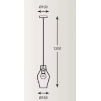 Lampa de tavan GOBLET MD1633-1