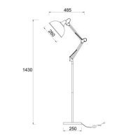 Lampadar MILO SL598-CH Argintiu