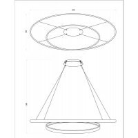 Lampa de tavan PERIA MP57054-A Genarom