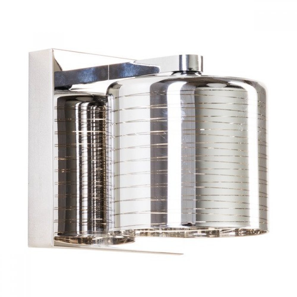 Aplica de perete PIOLI W0369-01A-B5GW Argintiu Genarom