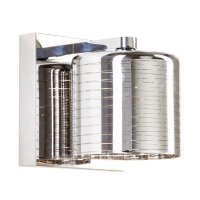 Aplica de perete PIOLI W0369-01A-B5GW Argintiu Genarom