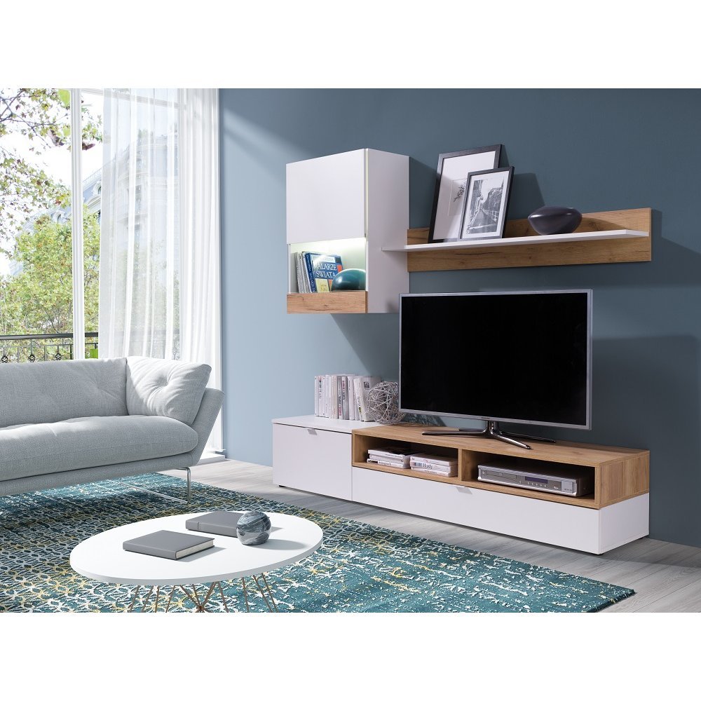 Living ROCO, Alb / Stejar Zloty