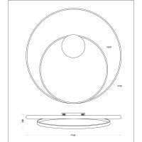 Plafoniera PERIA MX57055-A Genarom