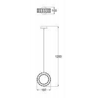 Lampa de tavan PLATT PL180407-1 Genarom