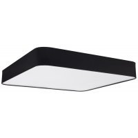 Plafoniera OFFICE SQUARE LED Negru 1349