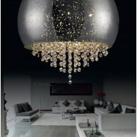 Lampa de tavan VISTA GENAROM ZL P0076-06K-F4GR Argintiu