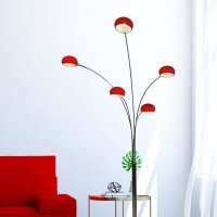 Lampadar VENTI TS-5805G-RE Rosu Genarom