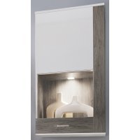Living LIZZY II A9LZOLVA Genarom HC Alb / Stejar San Remo Inchis