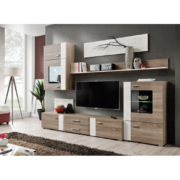 Living ALEPPO 24 DTW AL JL Genarom AM Stejar Truflowy / Alb