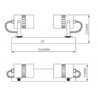 Lampa de tavan SICA CK99892-2 Genarom