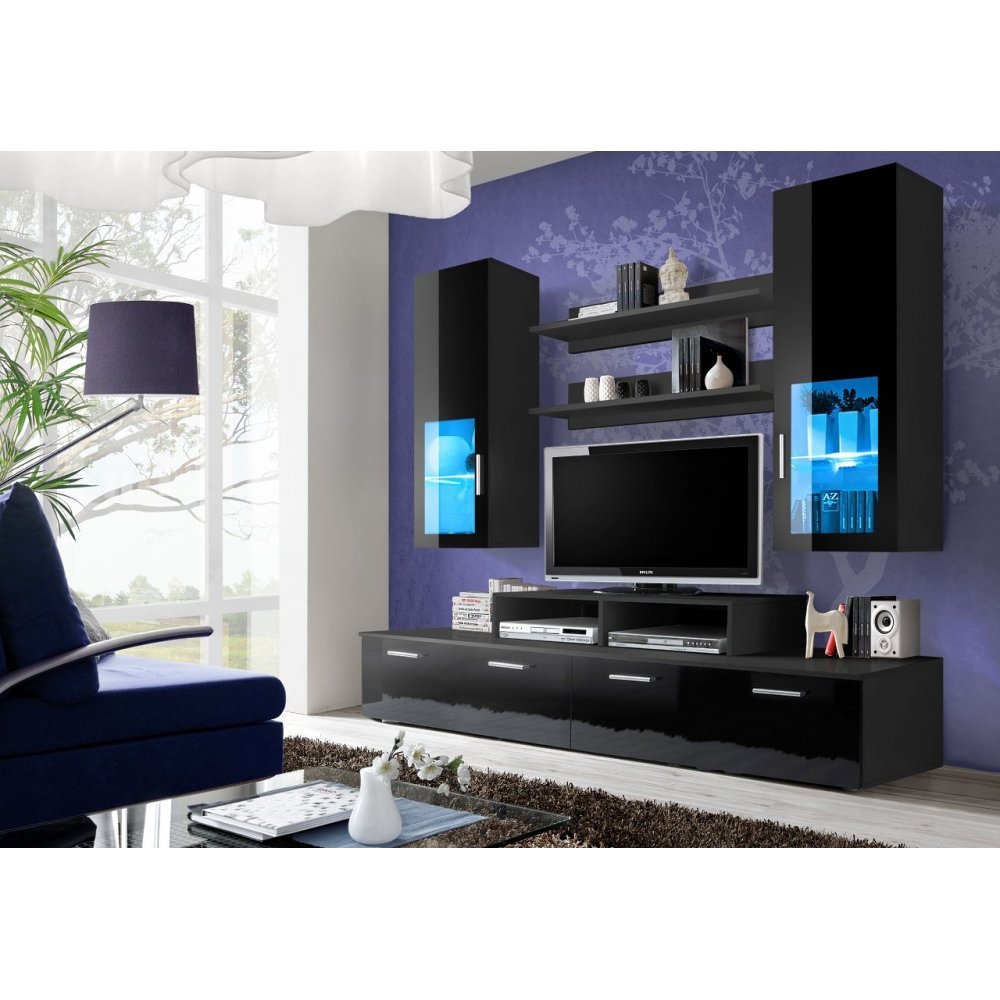 Living MINI 23 ZZ Genarom AM Negru / Negru Lucios