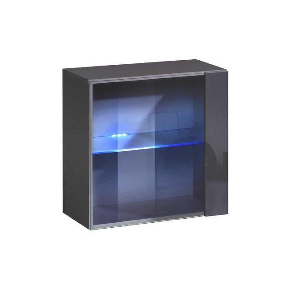 Vitrina Suspendata SWITCH 27 GG SW WW3 Genarom AM Grafit / Grafit Lucios