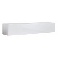 Comoda TV FLY Genarom AM 23 WW FY TYP 30 Alb / Alb Lucios