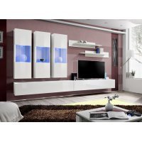 Vitrina suspendata FLY Genarom AM 23 WW FY 22 Alb / Alb Lucios