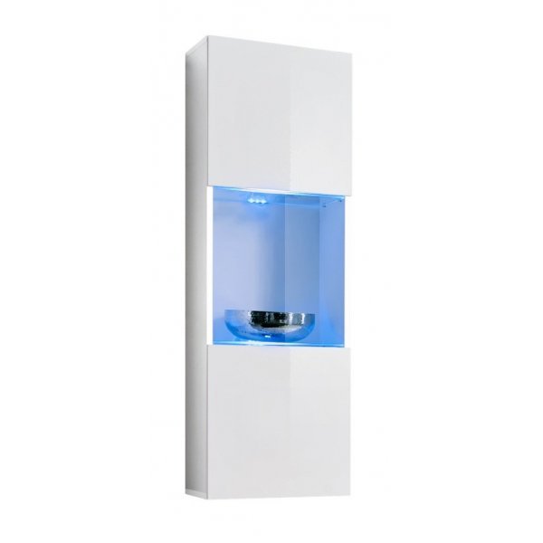 Vitrina suspendata FLY Genarom AM 23 WW FY 22 Alb / Alb Lucios