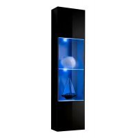 Vitrina suspendata FLY Genarom AM 23 ZZ FY 42 Negru / Negru Lucios Vitrina suspendata FLY Genarom AM 23 ZZ FY 42 Negru / Negru Lucios