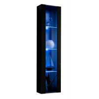 Vitrina suspendata FLY Genarom AM 23 ZZ FY 41 Negru / Negru Lucios Vitrina suspendata FLY Genarom AM 23 ZZ FY 41 Negru / Negru Lucios