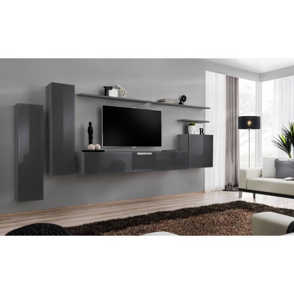 Living SWITCH 1 27 GG SW 1 Genarom AM Grafit / Grafit Lucios