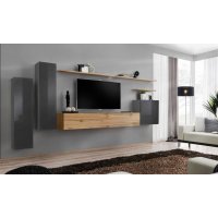 Living SWITCH 1 GWT SW 1 Genarom AM Grafit Lucios / Stejar Wotan