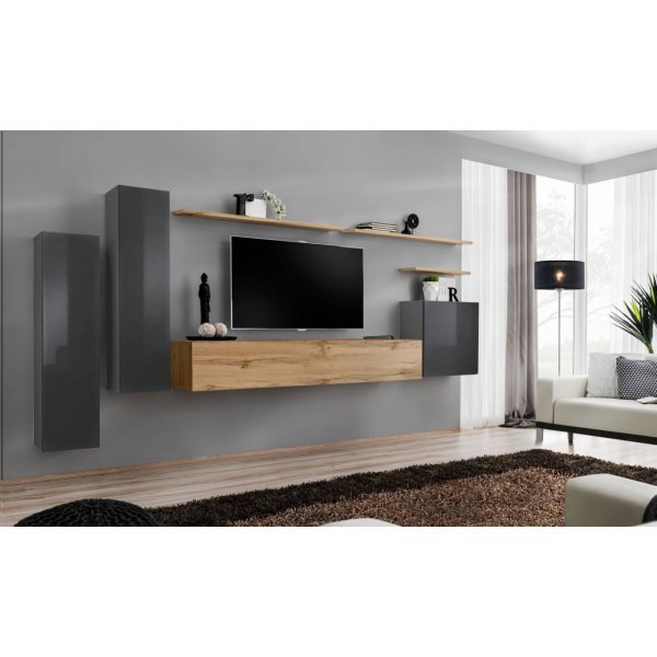 Living SWITCH 1 GWT SW 1 Genarom AM Grafit Lucios / Stejar Wotan