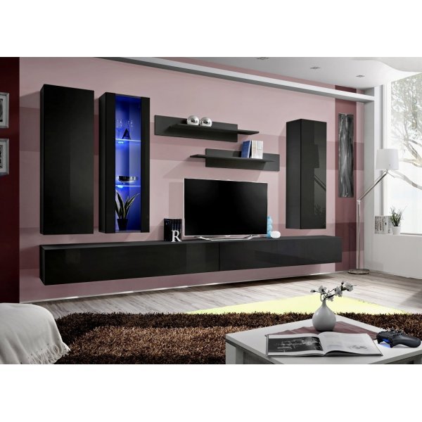 Living FLY F 23 ZZ FY E4 Genarom AM Negru / Negru Lucios