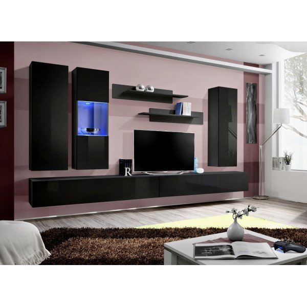 Living FLY F 23 ZZ FY E5 Genarom AM Negru / Negru Lucios