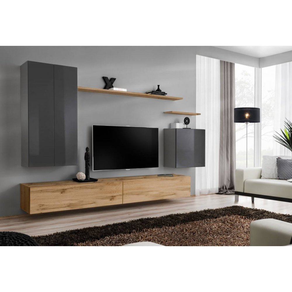 Living SWITCH 2 GWT SW 2 Genarom AM Grafit Lucios / Stejar Wotan