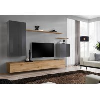 Living SWITCH 2 GWT SW 2 Genarom AM Grafit Lucios / Stejar Wotan