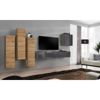 Living SWITCH 3 WTG SW 3 Genarom AM Stejar Wotan / Grafit Lucios