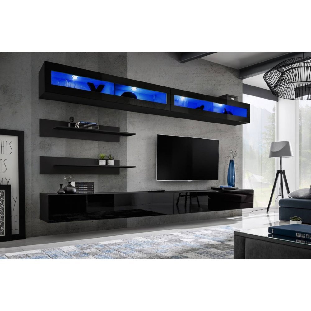 Living FLY I 23 ZZ FY I2 Genarom AM Negru / Negru Lucios
