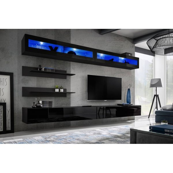 Living FLY I 23 ZZ FY I2 Genarom AM Negru / Negru Lucios