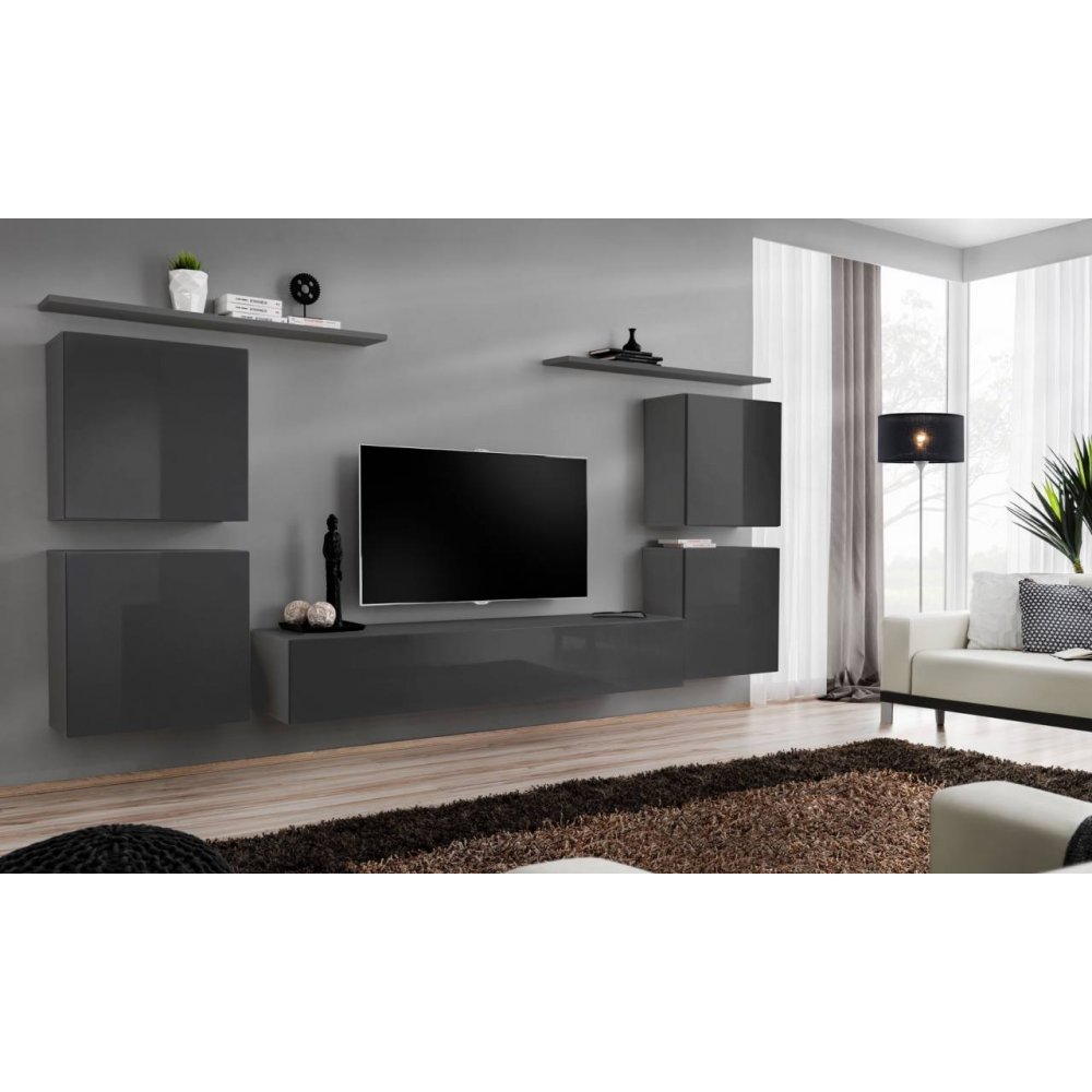 Living SWITCH 4 27 GG SW 4 Genarom AM Grafit / Grafit Lucios